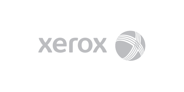 Xerox Logo in grey